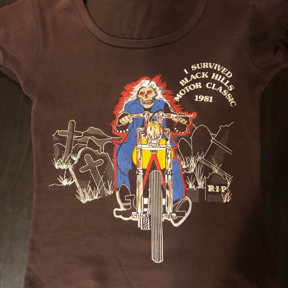Vintage Biker Rally tee